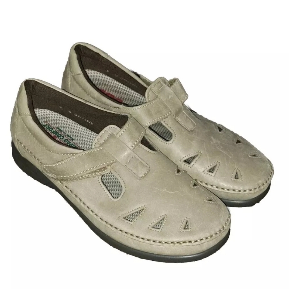 SAS Womens Size 9 Beige Tan Leather Mary Jane Comfort Shoes SB6#4